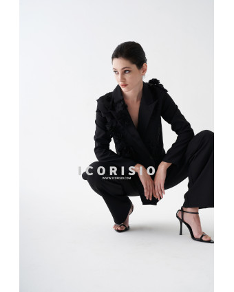 LAIT ET MIEL BLAZER - BLACK