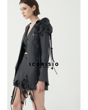 HYMN OUTER SET - CHARCOAL GREY