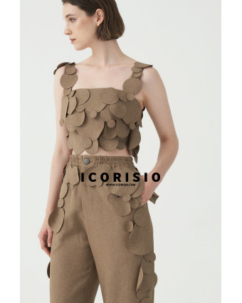 SOIL ÉTÉ TOP - BROWN
