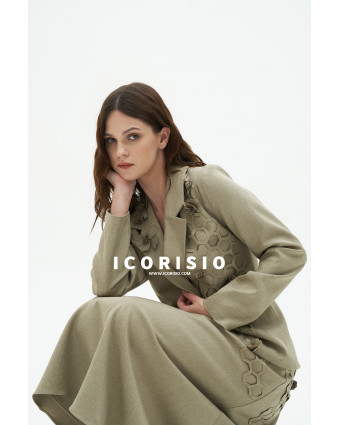 LAIT ET MIEL BLAZER SET - TAUPE