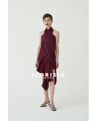 BE STILL SKORT - WINE