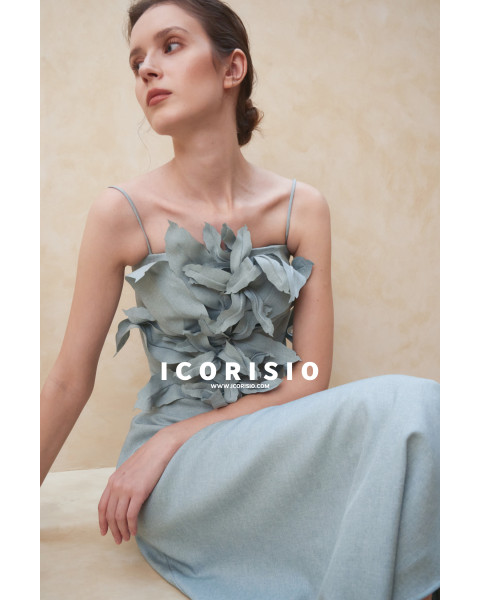 JOIE DE VIVRE DRESS - POWDER BLUE