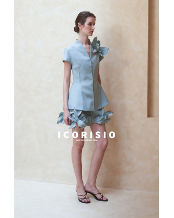 JOIE DE VIVRE SKORT - POWDER BLUE