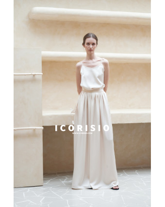 JOIE DE VIVRE SILK PANTS