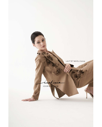LAIT ET MIEL BLAZER - BROWN